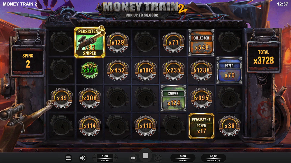 Money Train 2 caracteristiques