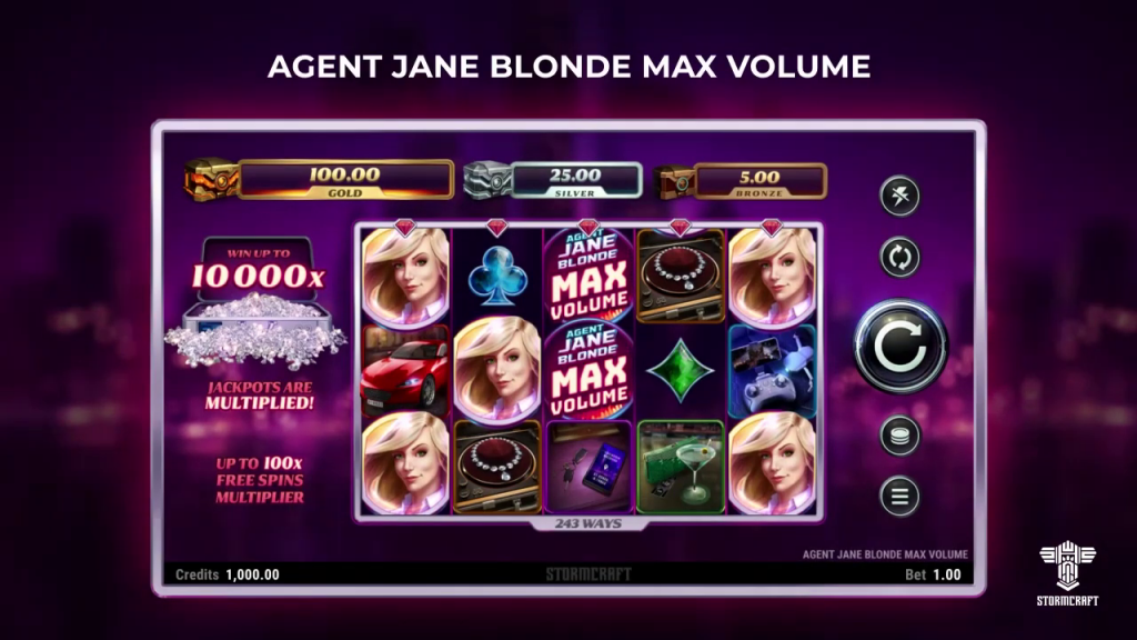 Agent Jane Blonde Max Volume de Stormcraft Studios