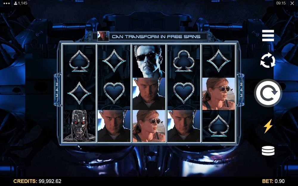 Terminator 2 Online Slot Microgaming theme